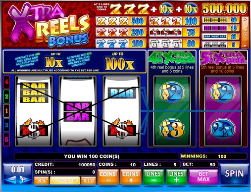 X-tra Bonus Reels (X-tra Bonus Reels) from category Slots
