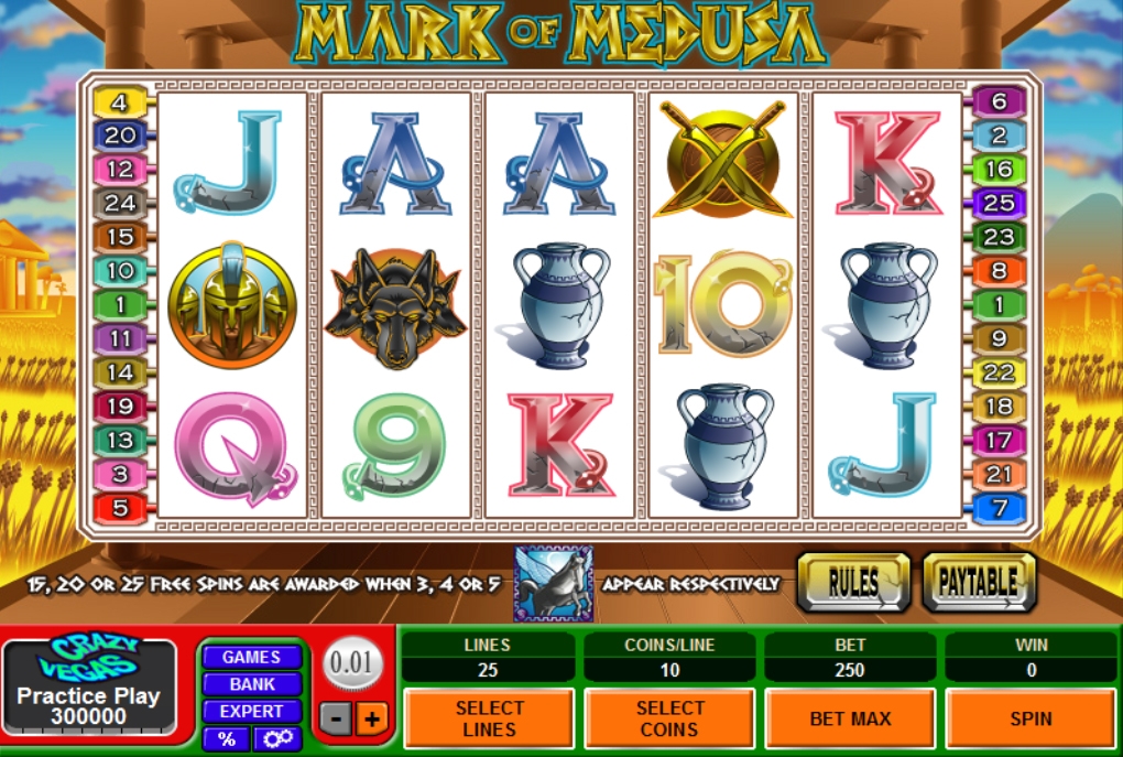 Mark of Medusa (Mark of Medusa) from category Slots
