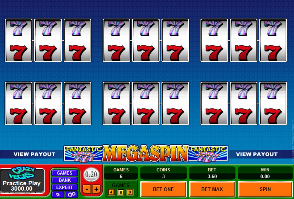 MegaSpin Fantastic 7’s (Mega Spin Fantastic 7's) from category Slots