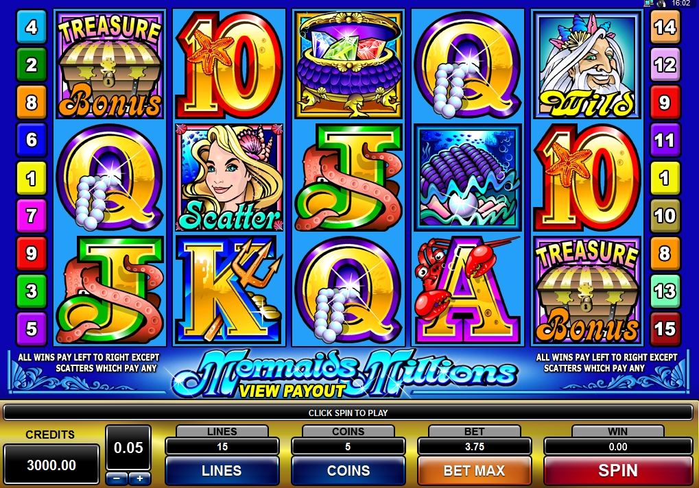 Mermaids Millions (Mermaids Millions) from category Slots