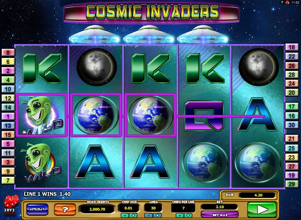 Cosmic Invaders (Cosmic Invaders) from category Slots