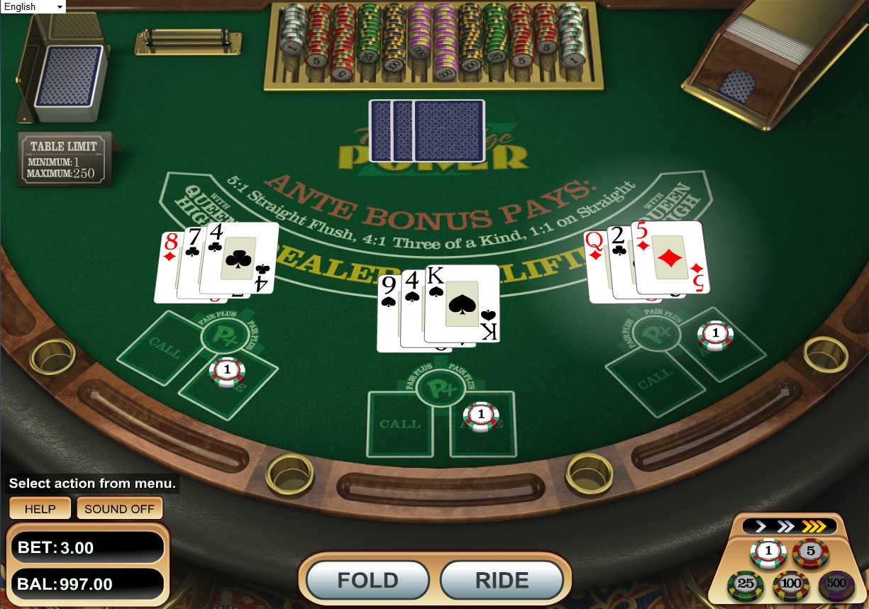 Triple Edge Poker (Triple Edge Poker) from category Poker