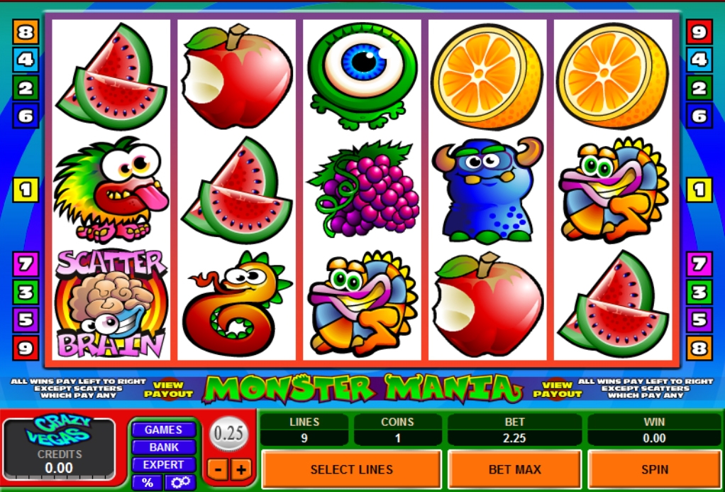 Monster Mania (Monster Mania) from category Slots