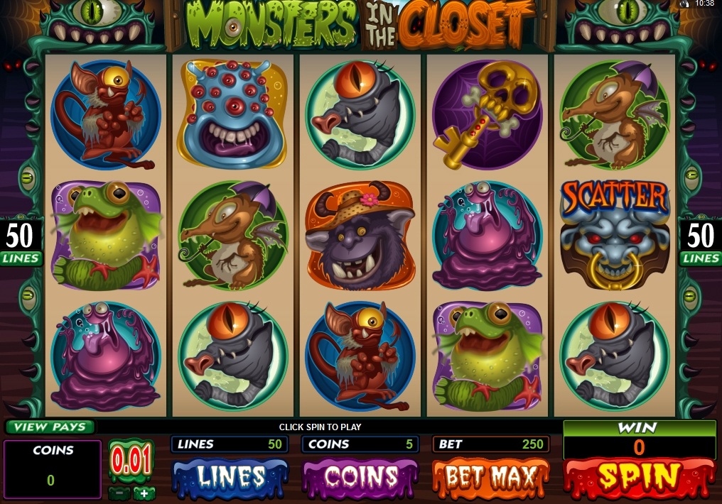 Monsters in the Closet (Monsters in the Closet) from category Slots