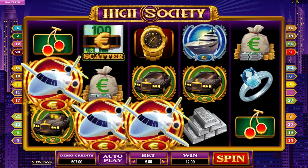 High Society (High Society) from category Slots