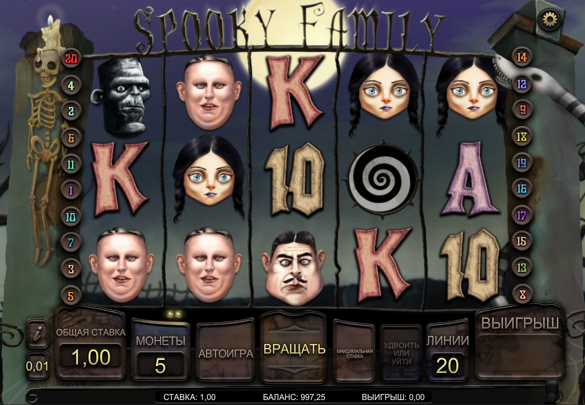 Spooky Family (Spooky Family) from category Slots