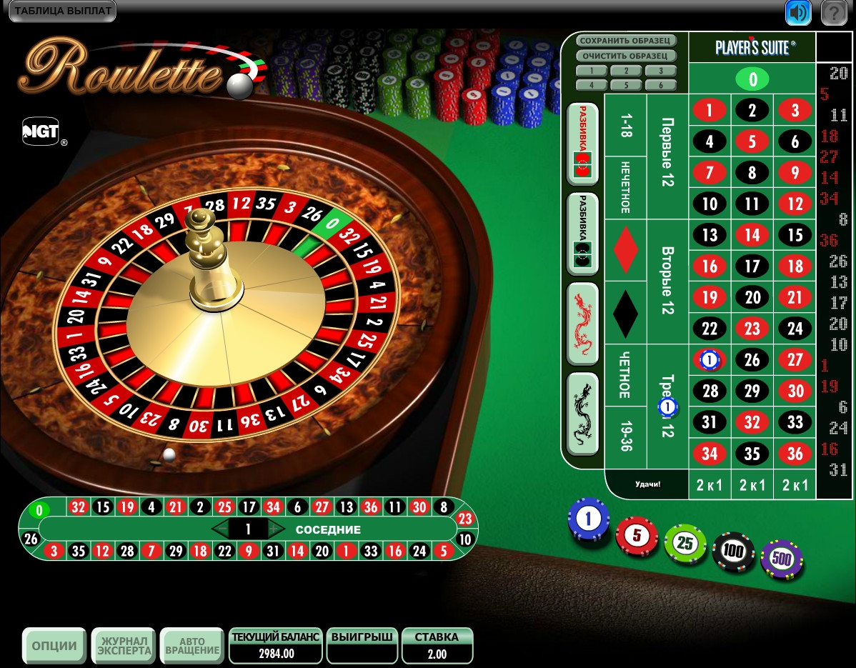 Free slot roulette game