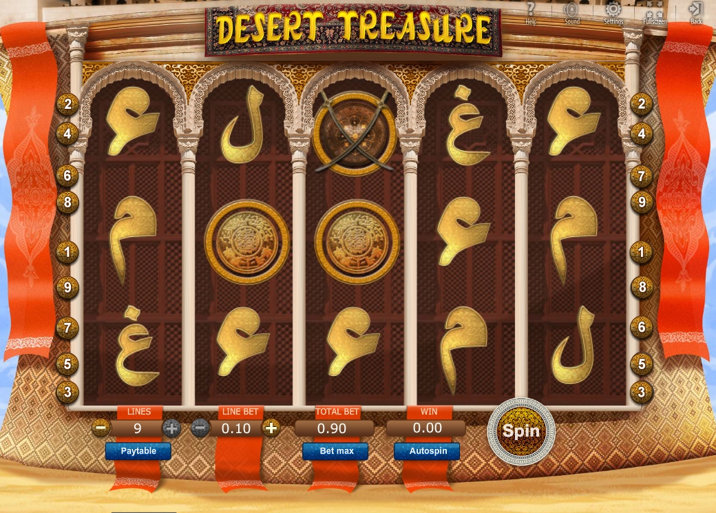 Desert Treasure (Desert Treasure) from category Slots