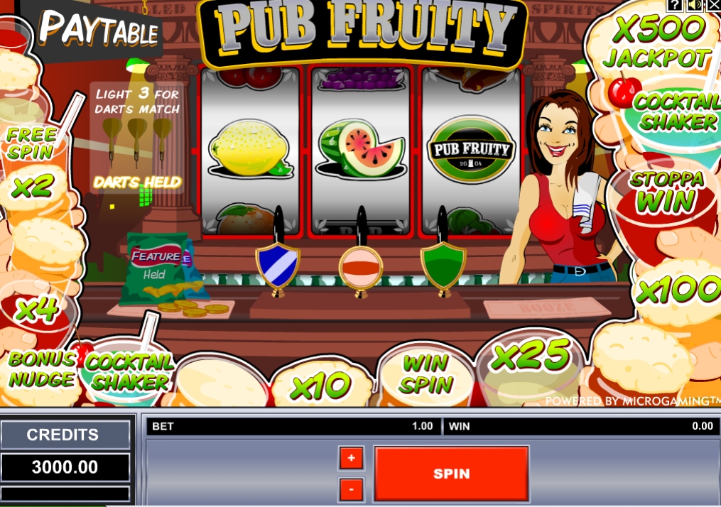 Pub Fruity (Pub Fruity) from category Slots