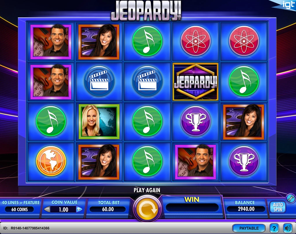Jeopardy! (Jeopardy!) from category Slots