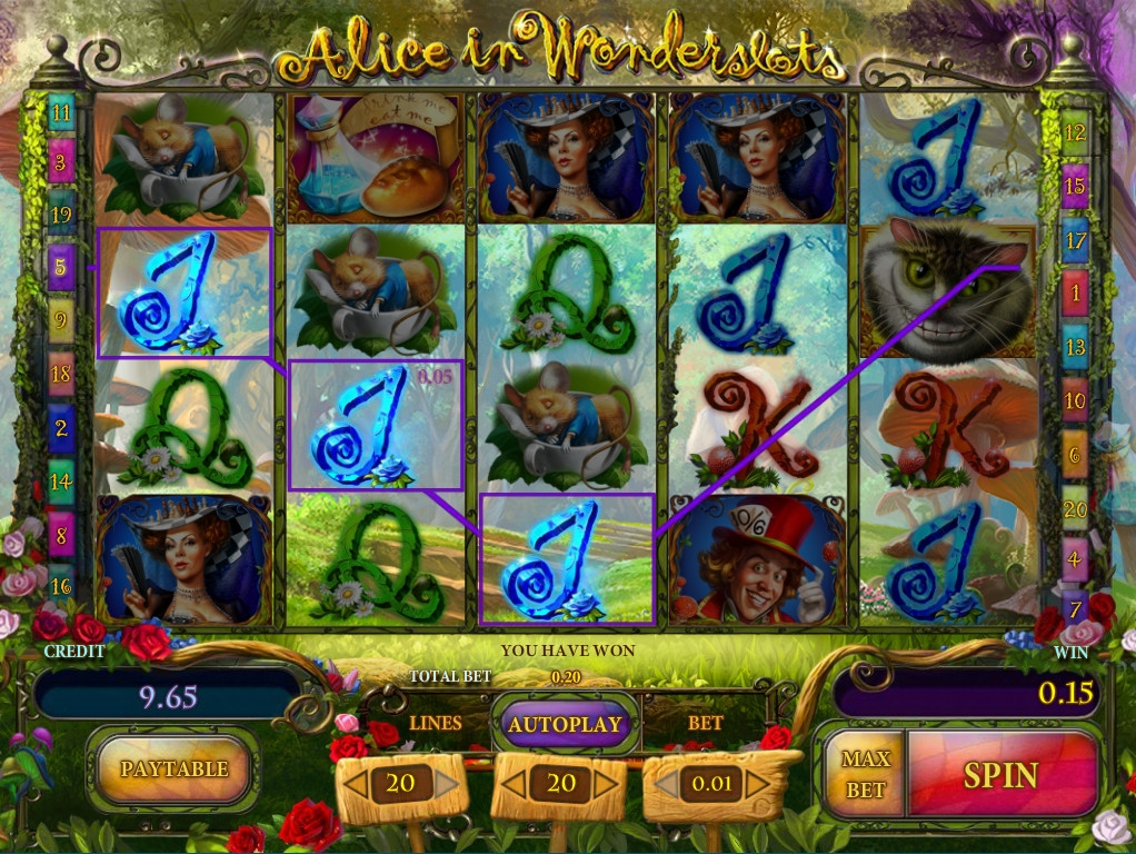 Alice in Wonderslots (Alice in Wonderslots) from category Slots
