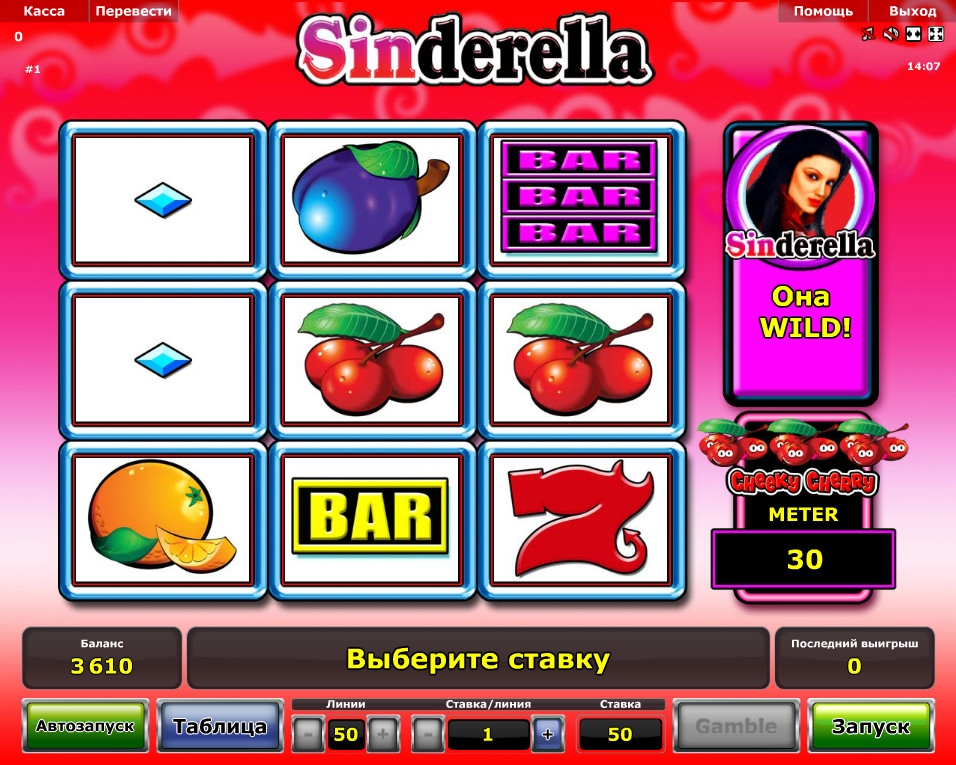 Sinderella (Sinderella) from category Slots
