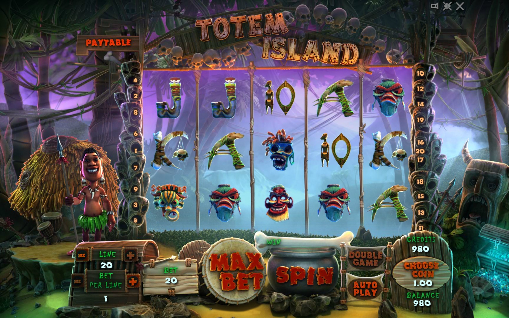 Totem Island (Totem Island) from category Slots