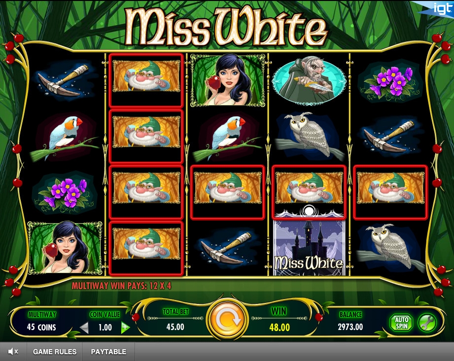Miss White (Miss White) from category Slots