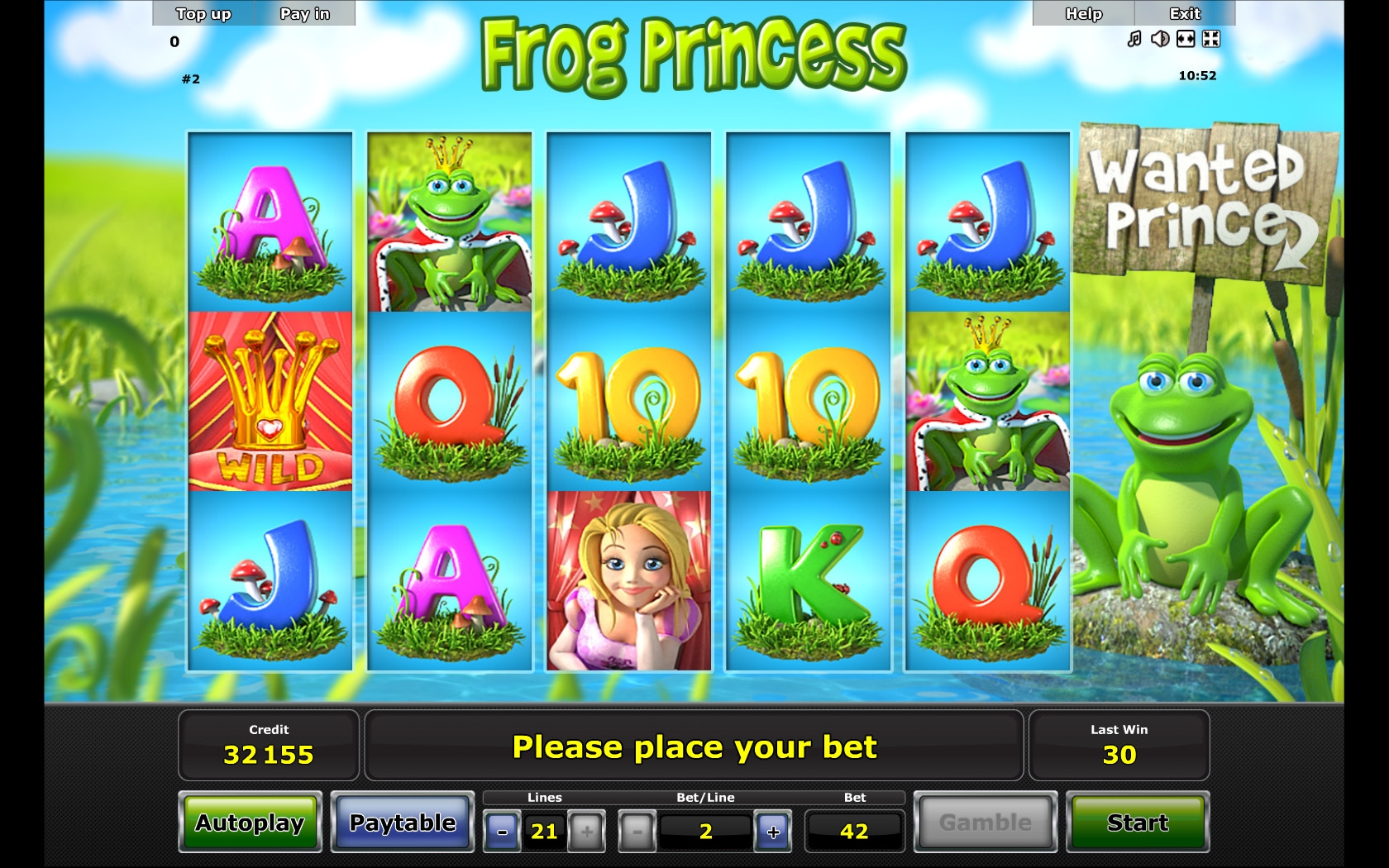 Frog Princess (Frog Princess) from category Slots