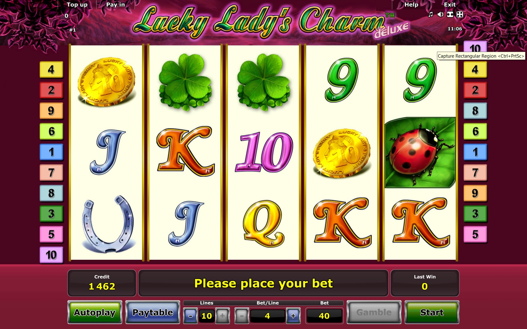 Lucky Lady’s Charm Deluxe (Lucky Lady’s Charm Deluxe) from category Slots