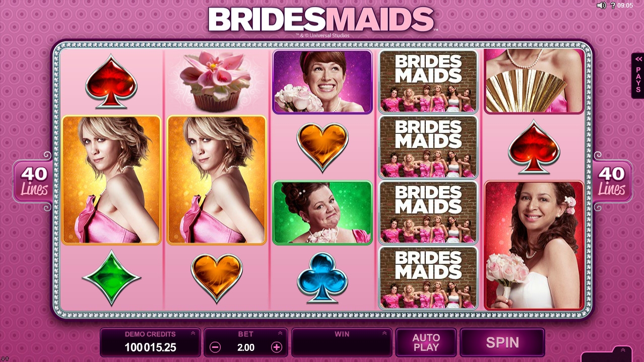 Bridesmaids (Bridesmaids) from category Slots
