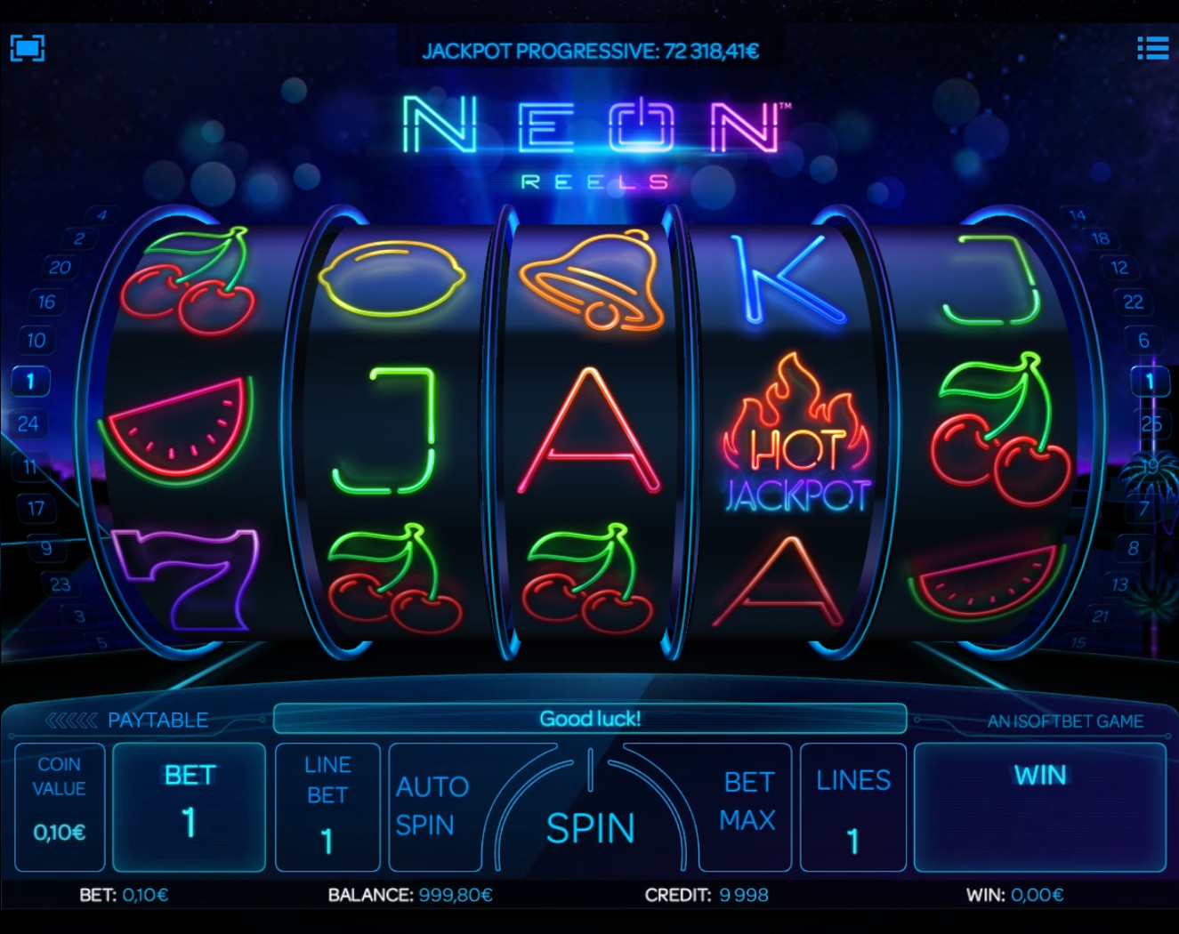 Neon Reels (Neon Reels) from category Slots