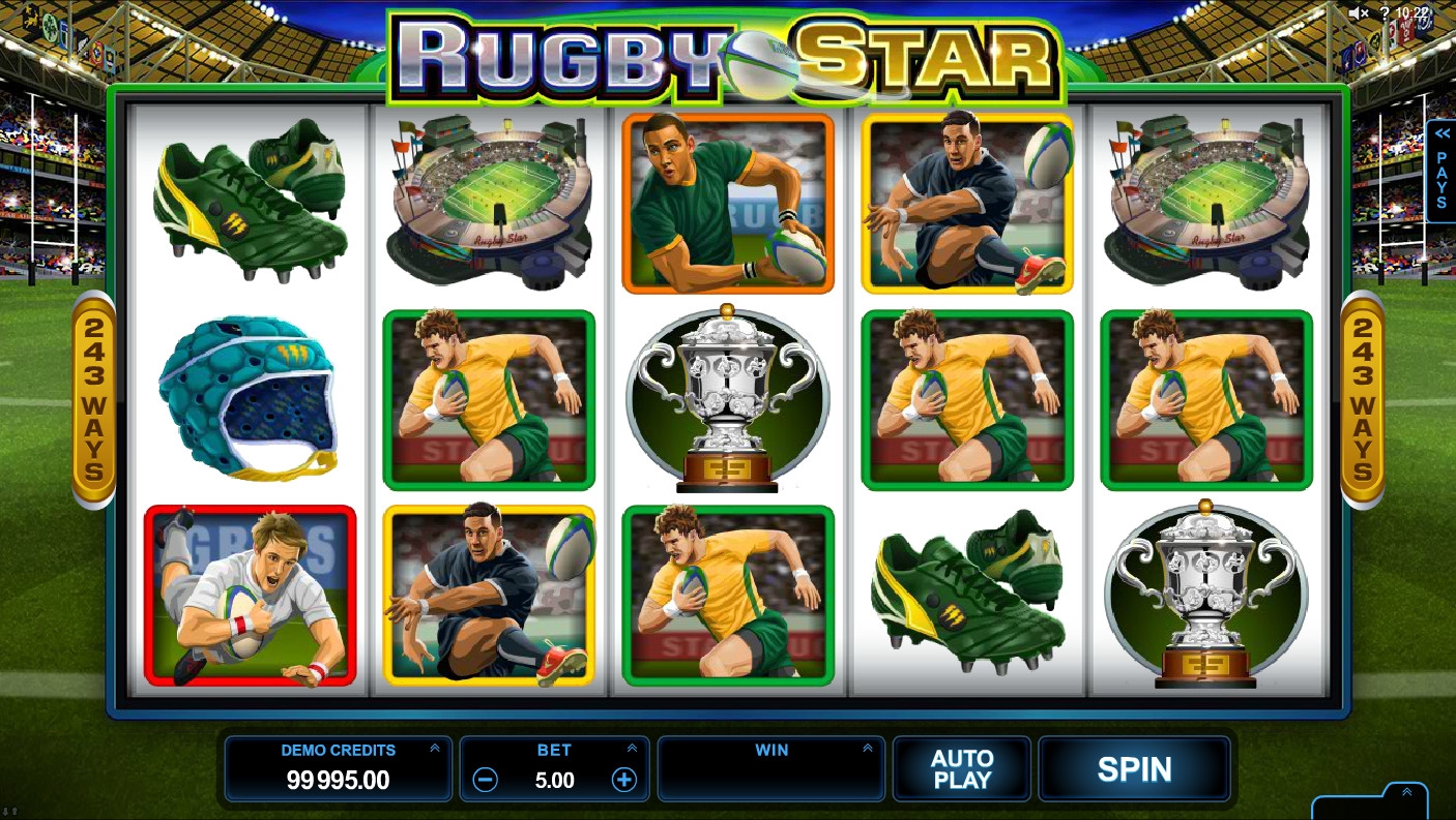 Rugby Star (Rugby Star) from category Slots