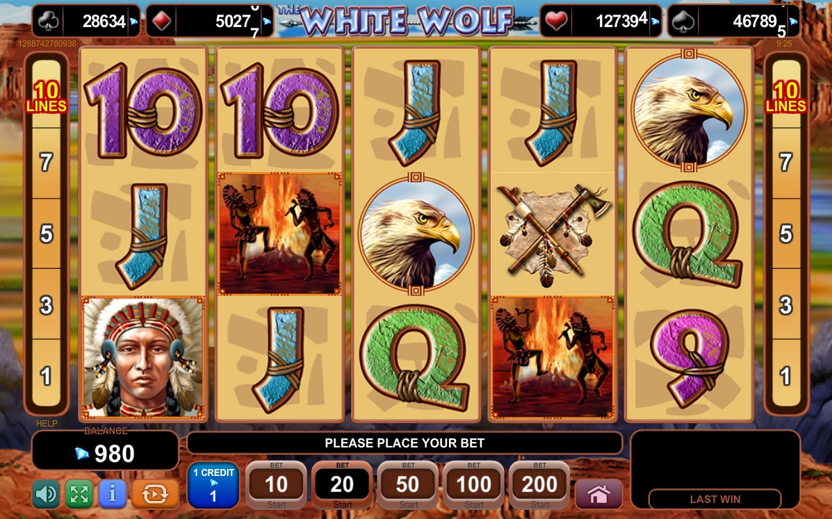 The White Wolf (The White Wolf) from category Slots