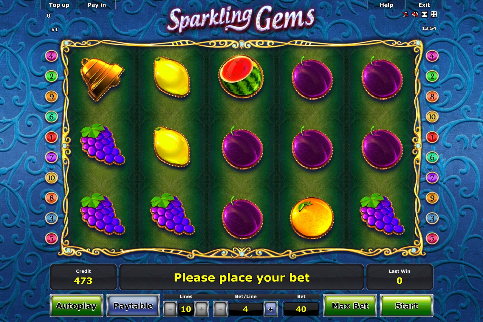 Sparkling Gems (Sparkling Gems) from category Slots