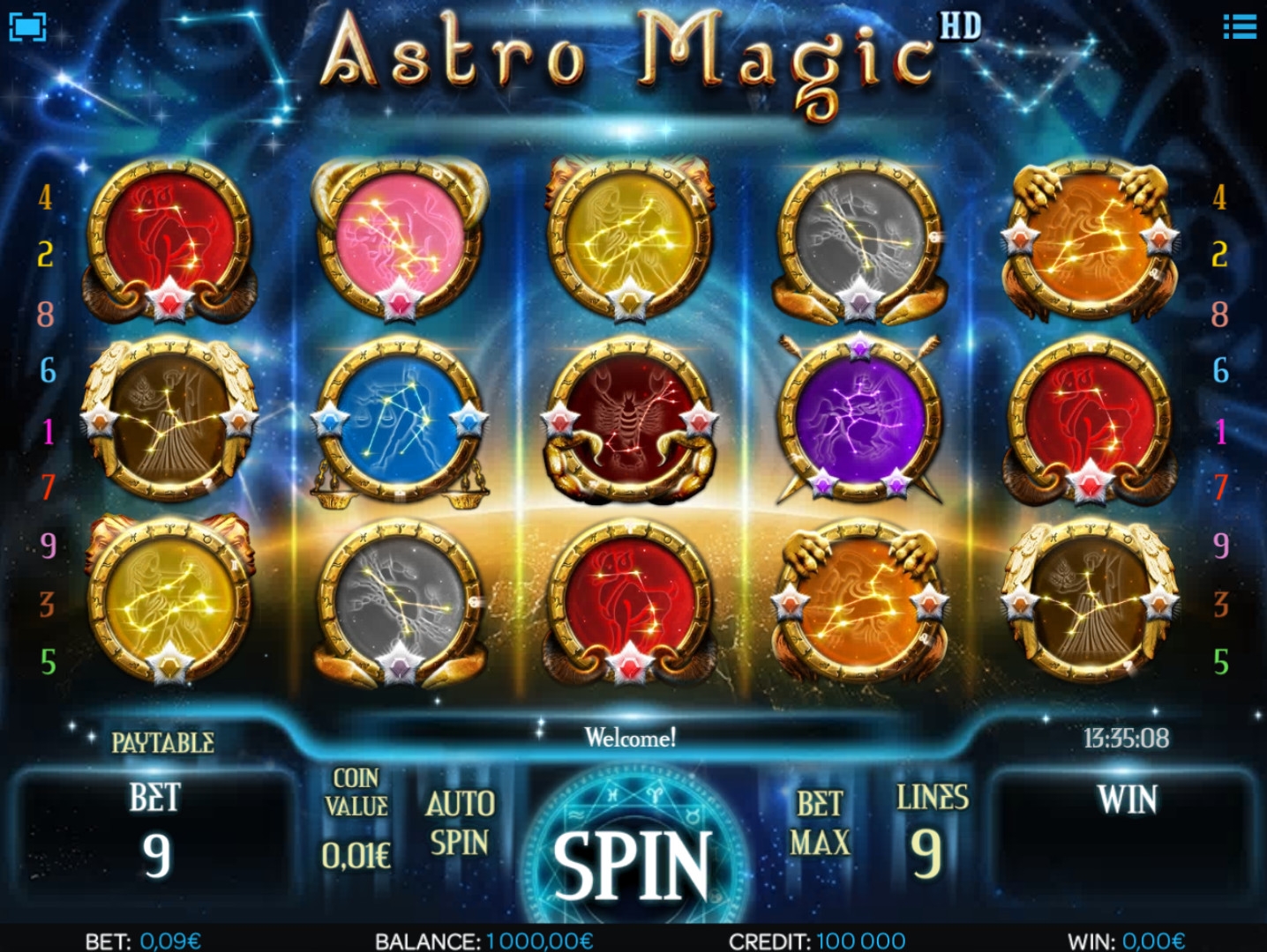 Astro Magic (Astro Magic) from category Slots