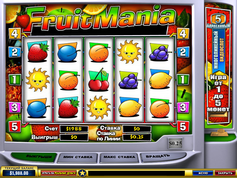 FruitMania (Fruit Mania) from category Slots