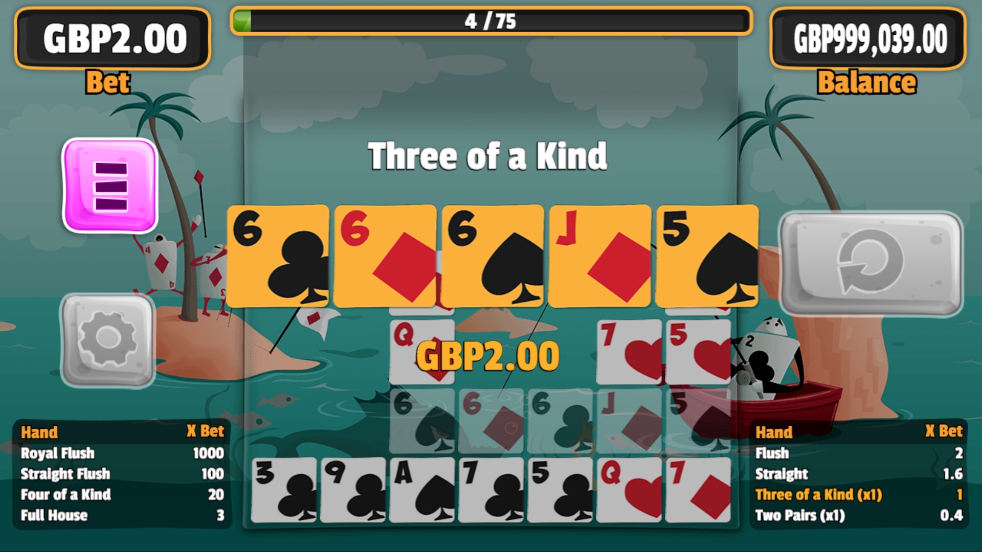 Poker Drop Riches (Poker Drop Riches) from category Other (Arcade)