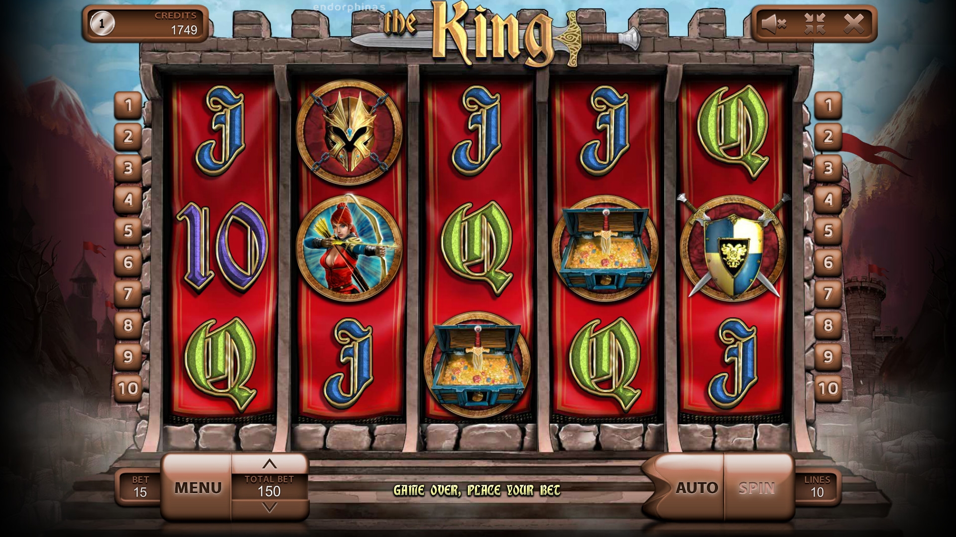 The King (The King) from category Slots