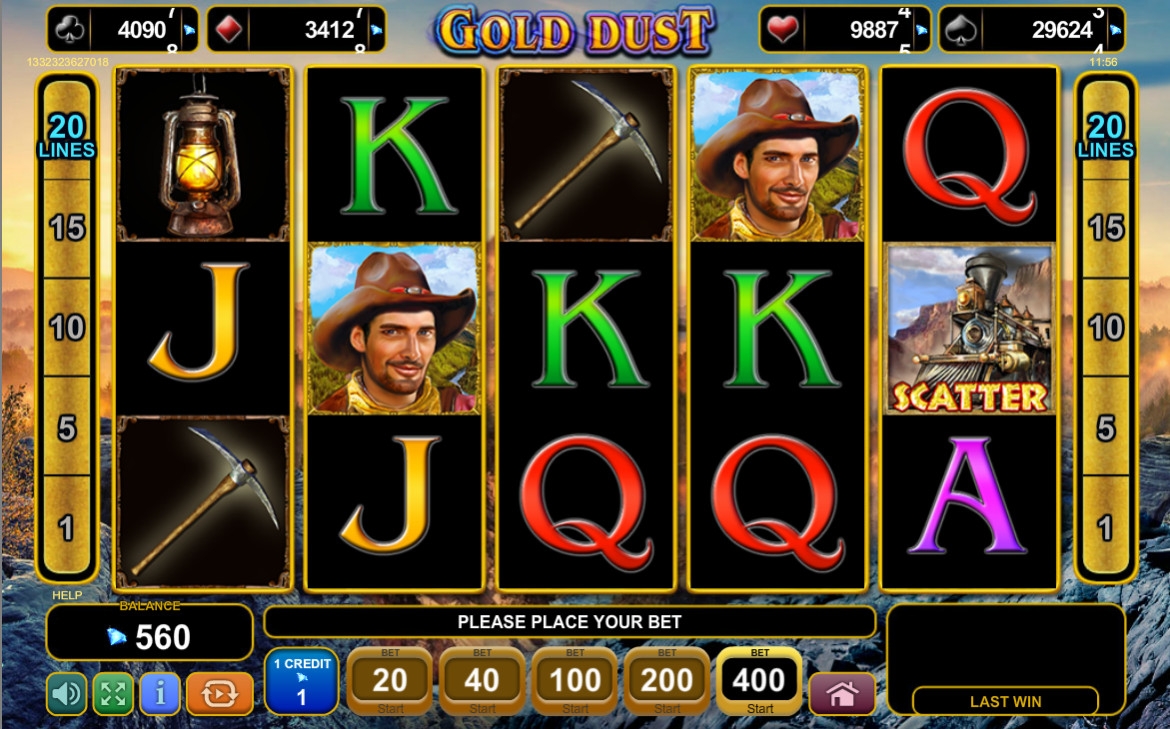 Gold Dust (Gold Dust) from category Slots
