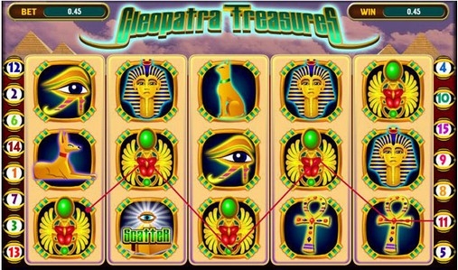 Cleopatra Treasures (Cleopatra Treasures) from category Slots