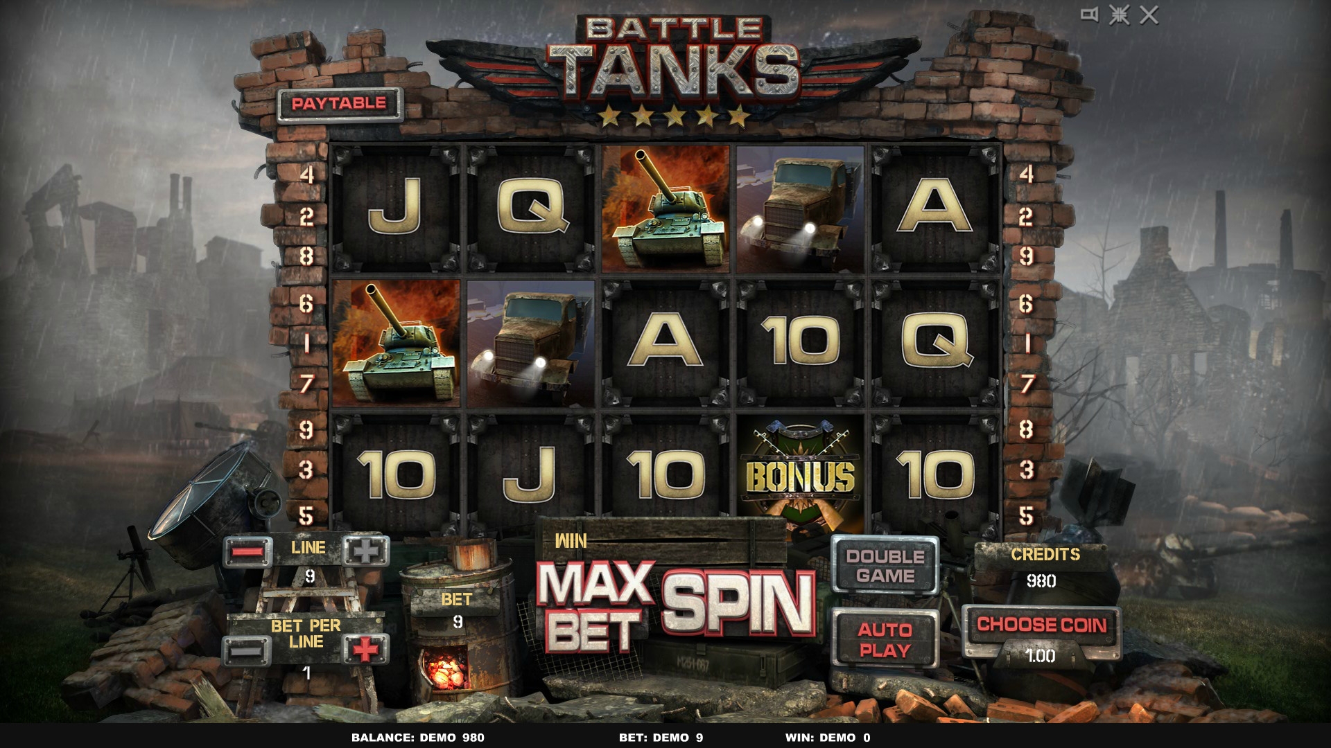Battle Tanks (Battle Tanks) from category Slots