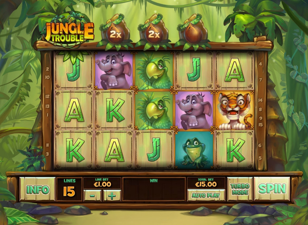 Jungle Trouble (Jungle Trouble) from category Slots