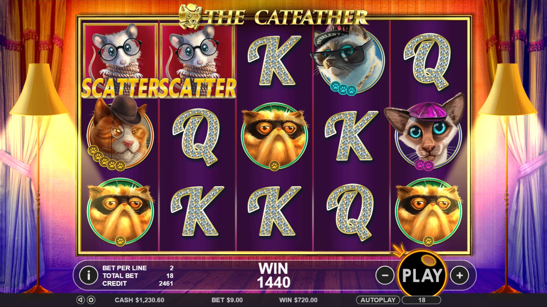The Catfather (The Catfather) from category Slots