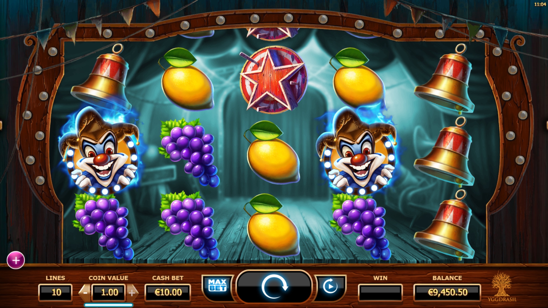 Бесплатно играть в игровой автомат цирк winning online casino