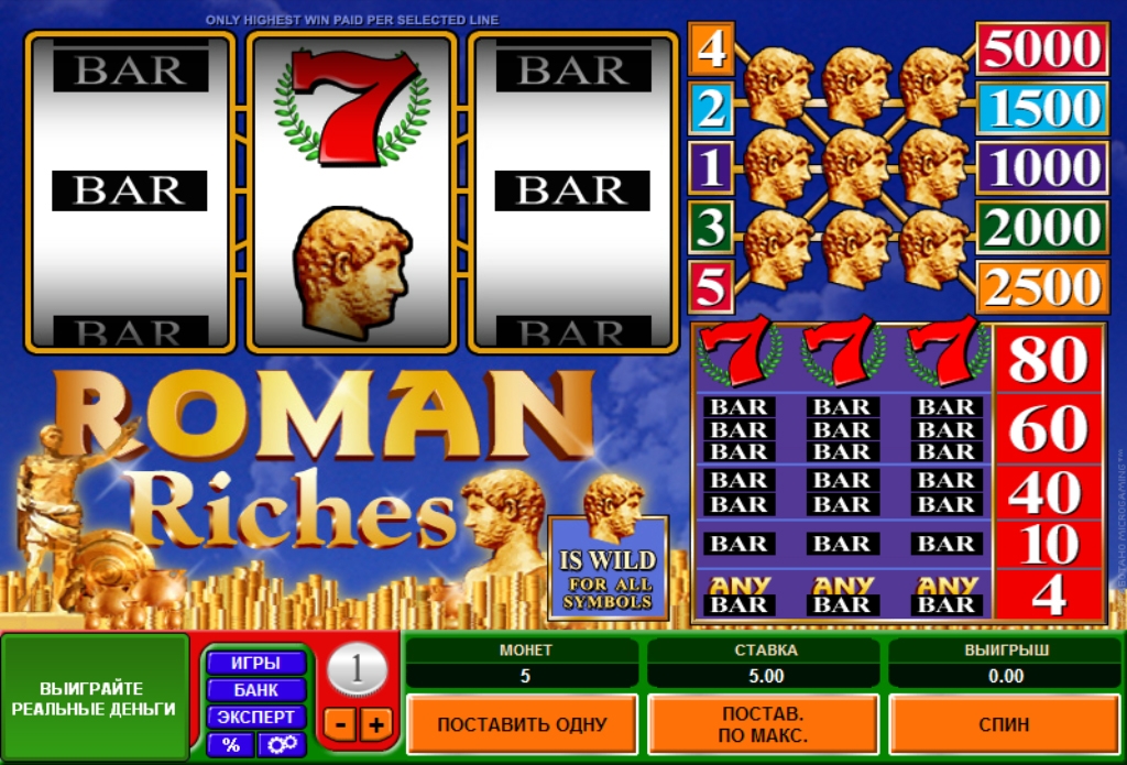 Roman Riches (Roman Riches) from category Slots