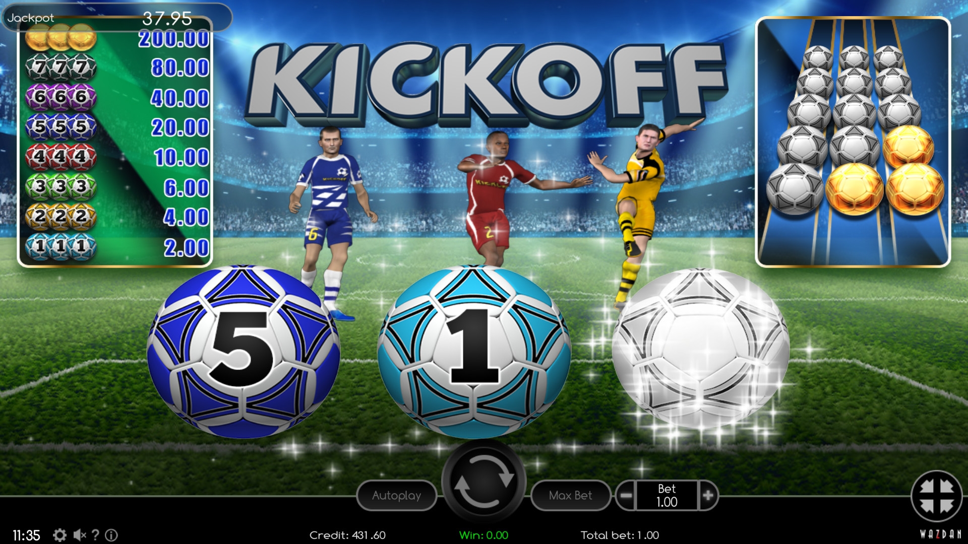 Kickoff (Kickoff) from category Other (Arcade)