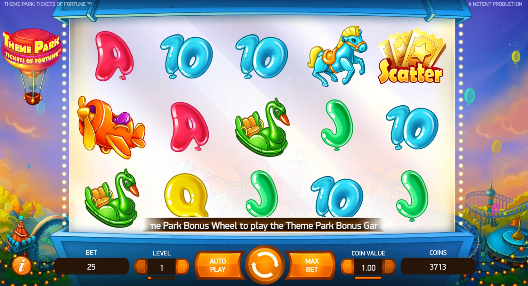 Theme Park: Tickets of Fortune (Theme Park: Tickets of Fortune) from category Slots