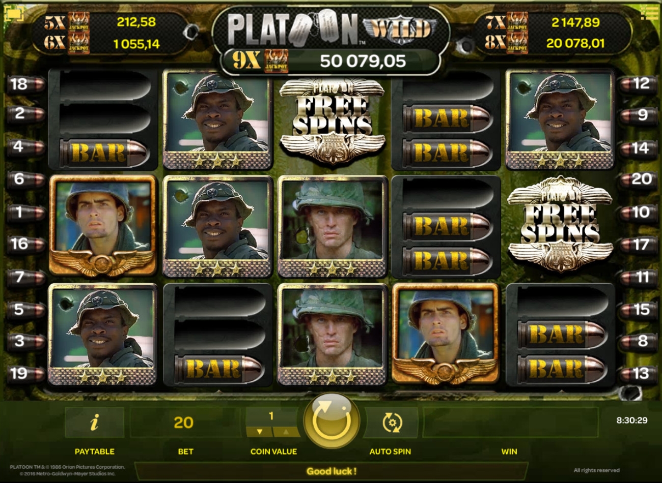 Platoon Wild (Platoon Wild) from category Slots