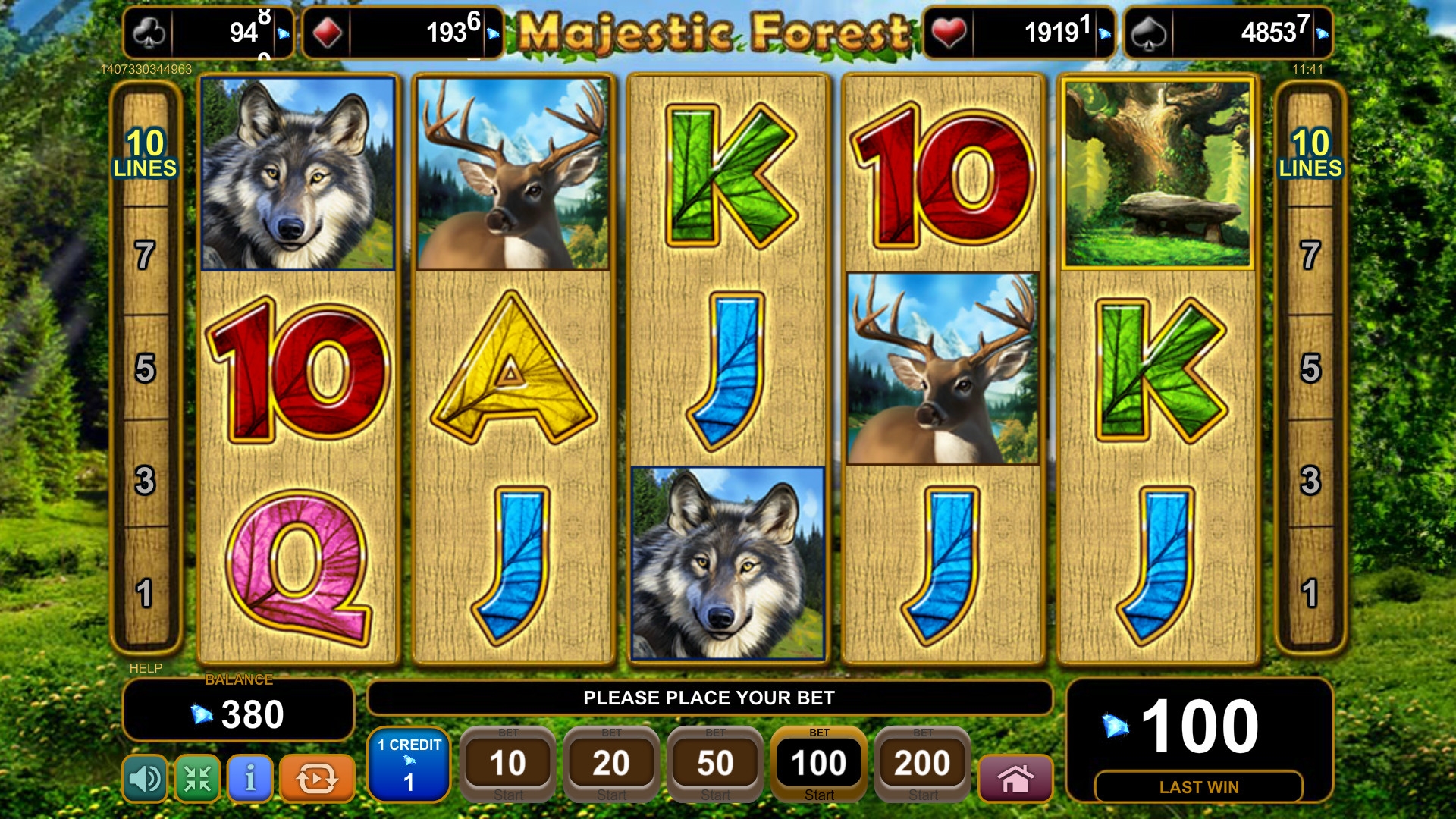 Majestic Forest (Majestic Forest) from category Slots