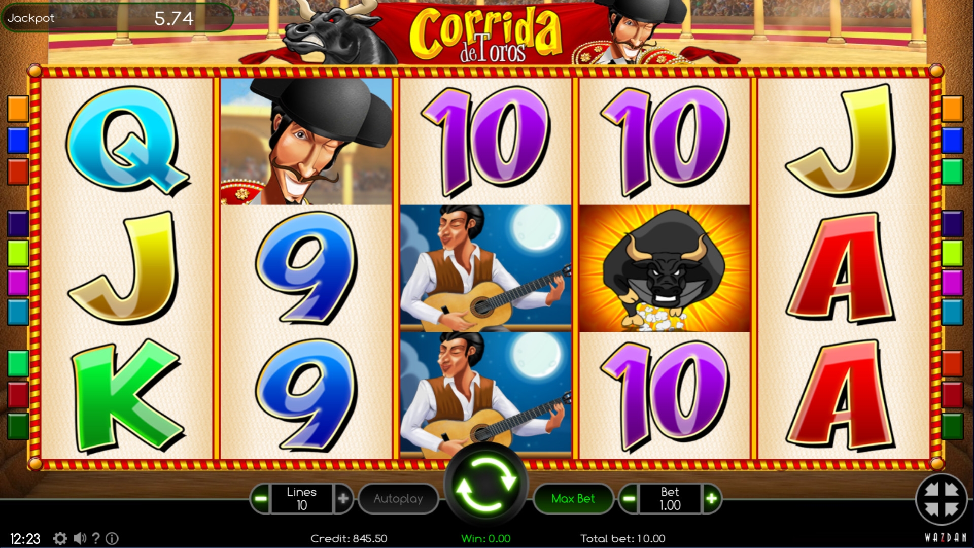 Corrida de Toros (Corrida de Toros) from category Slots
