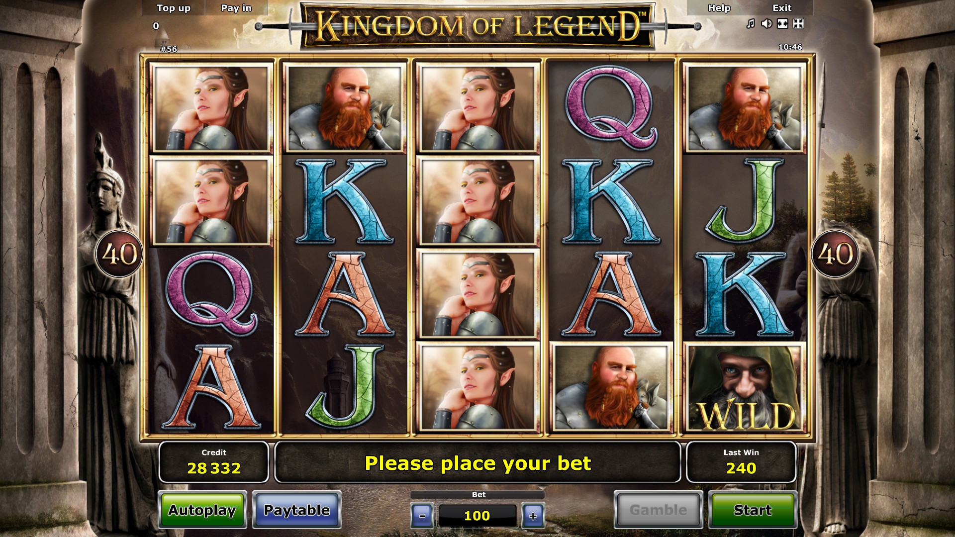 Kingdom of Legend (Kingdom of Legend) from category Slots