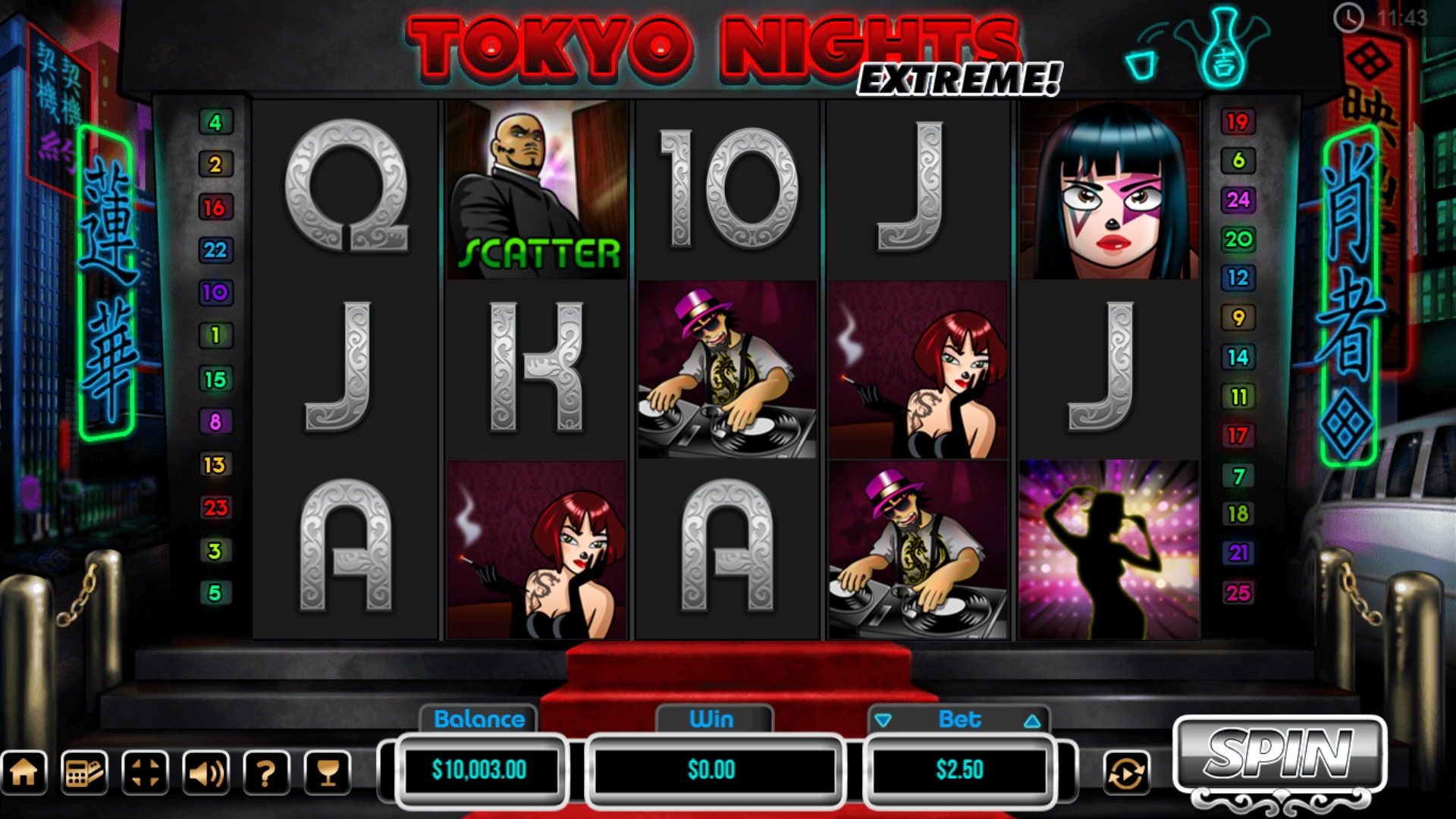Tokyo Nights Extreme (Tokyo Nights Extreme) from category Slots