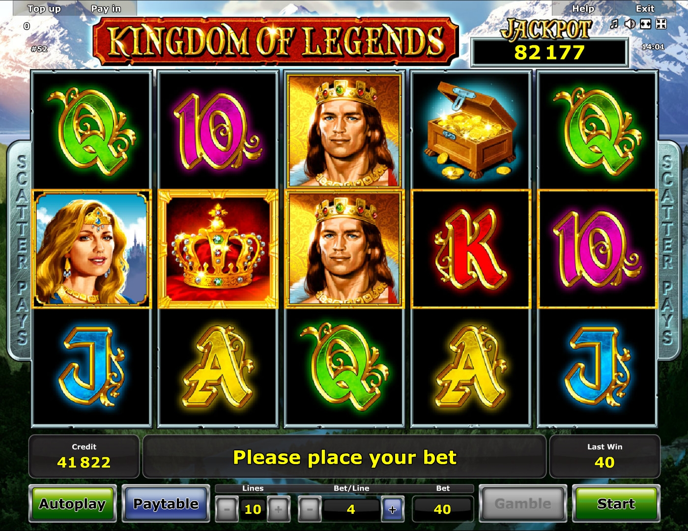 Kingdom of Legends (Kingdom of Legends) from category Slots