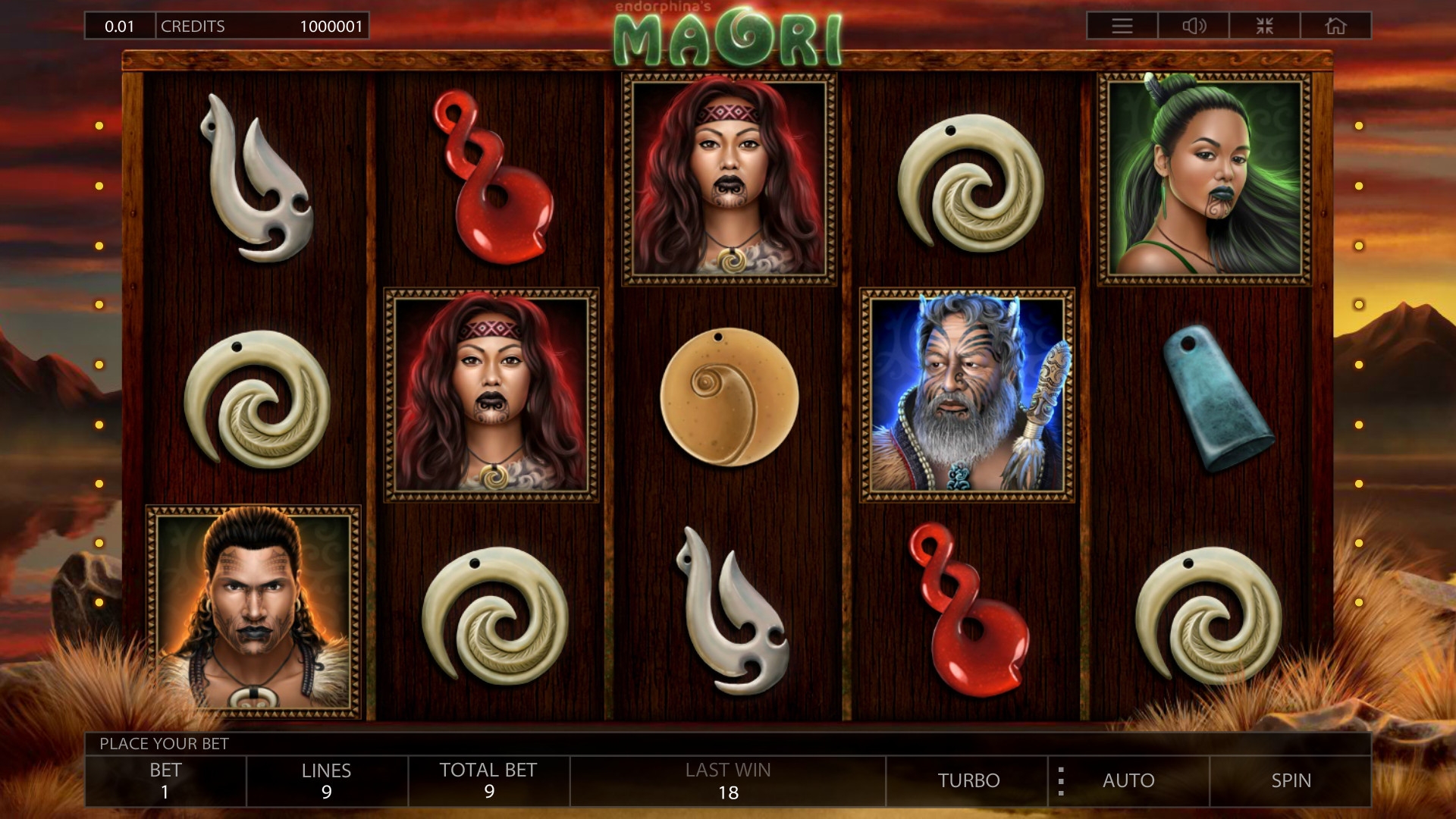 Maori (Maori) from category Slots