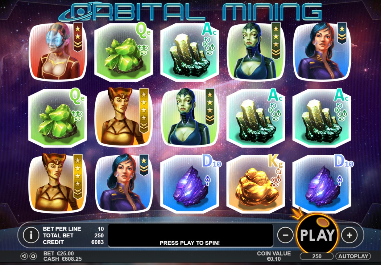 Orbital Mining (Orbital Mining) from category Slots