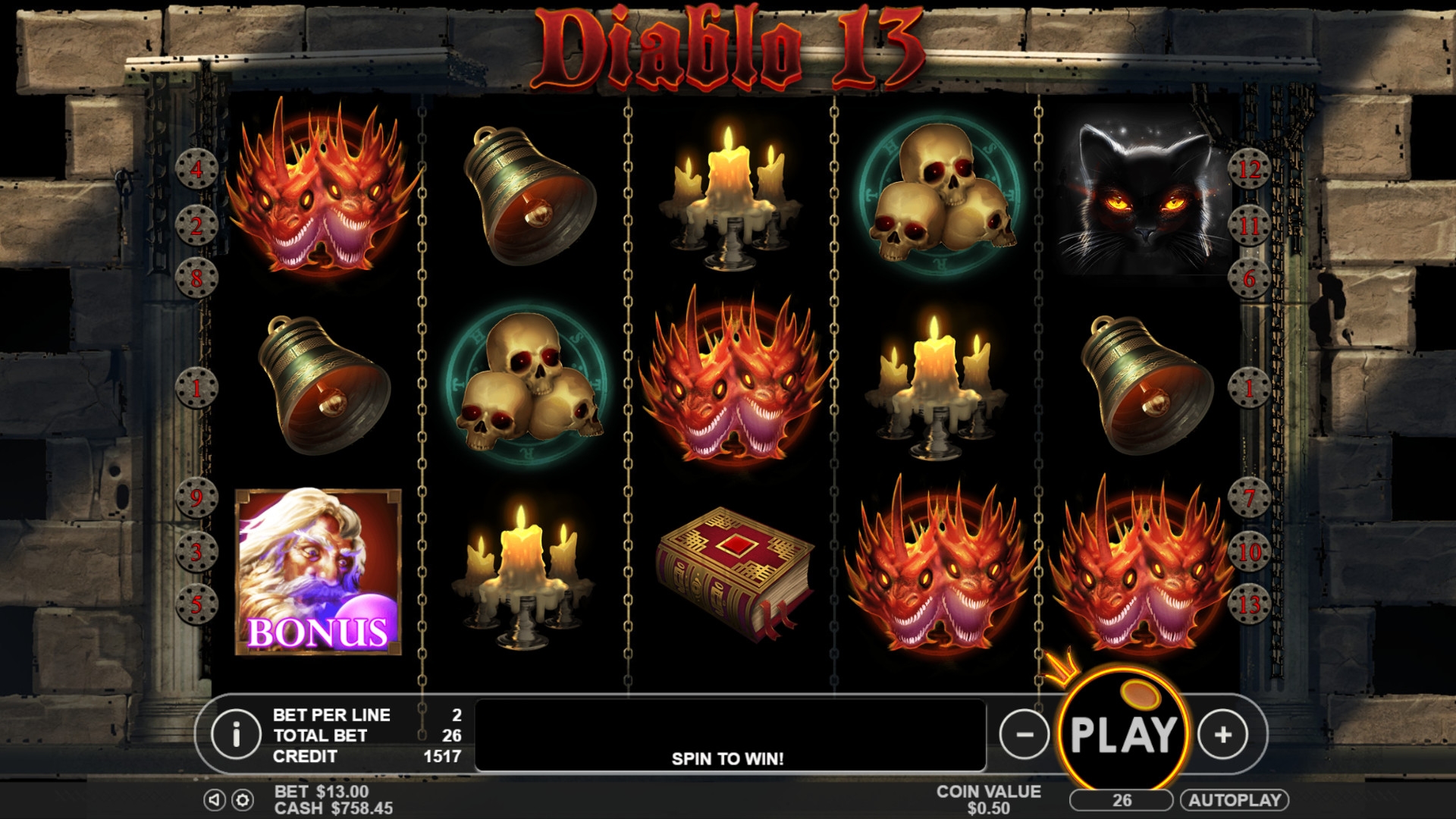 Diablo 13 (Diablo 13) from category Slots