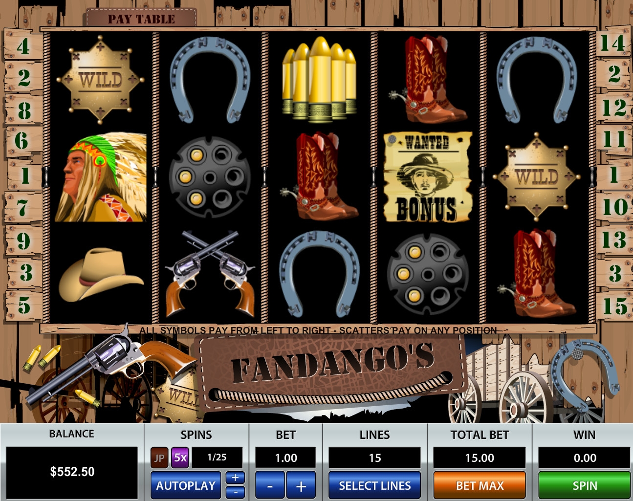 Fandango’s (Fandango’s) from category Slots