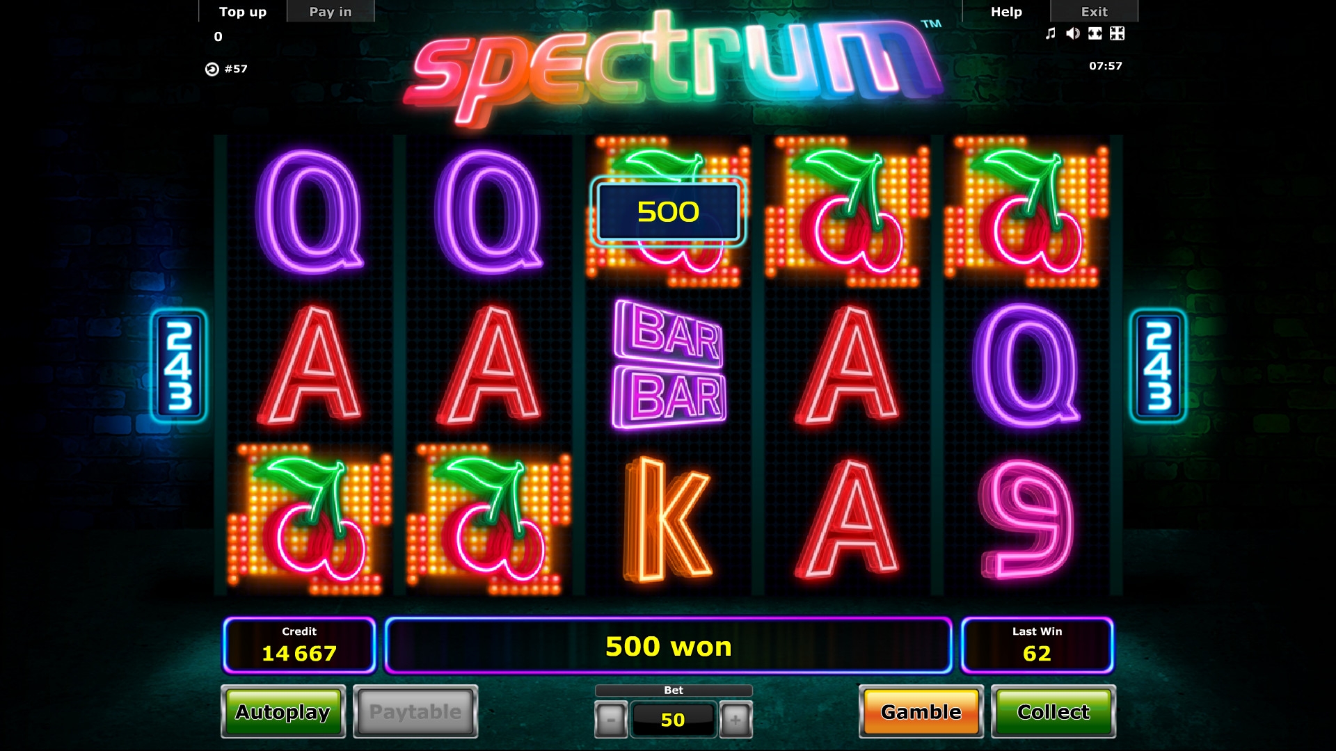 Spectrum (Spectrum) from category Slots