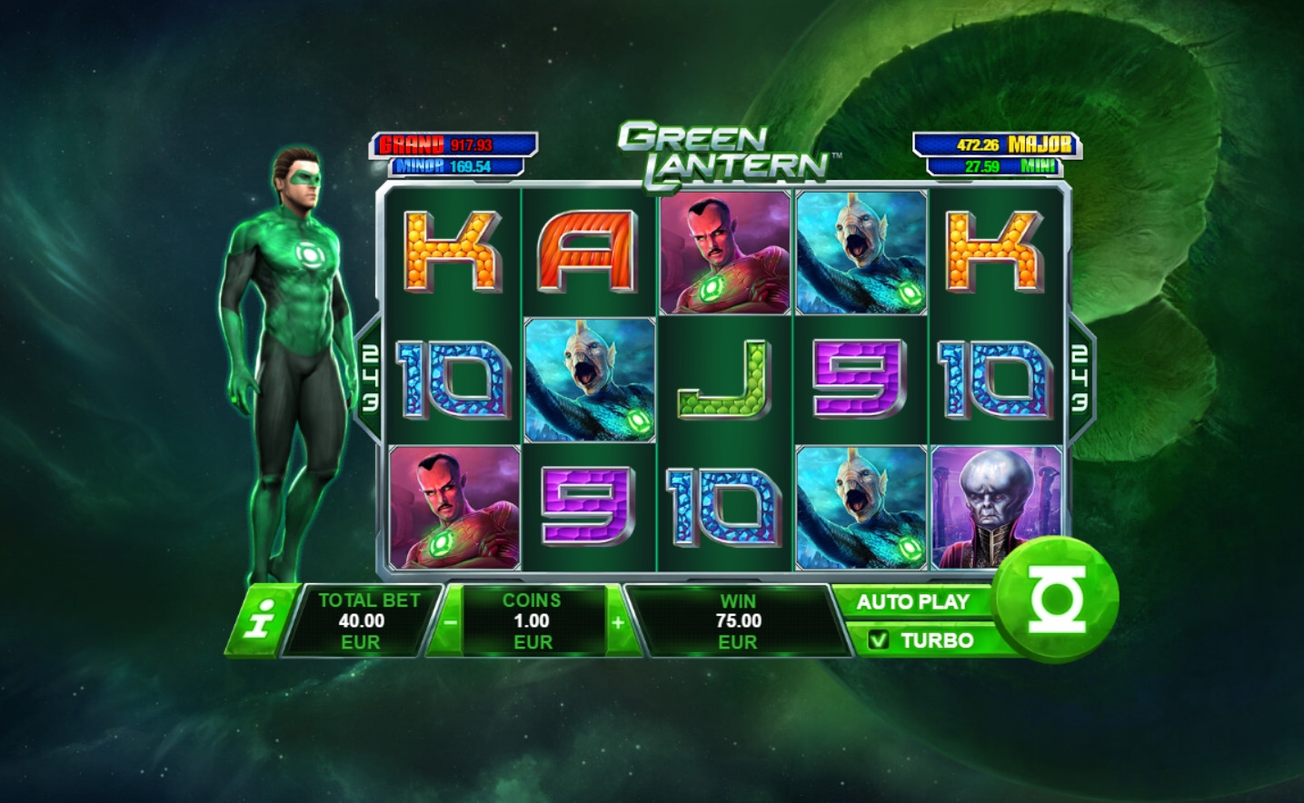 Green Lantern (Green Lantern) from category Slots